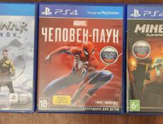 PS 4 pro, 2 джойстика и 3 игры в комплекте