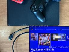 PS 4slim 1tb ПОДПИСКА