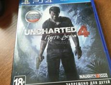 Диск пс4 PlayStation Uncharted 4