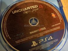 Диск пс4 PlayStation Uncharted 4