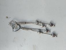 Серёжки серебро 925