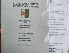 Участок в Цандрипше, 12 соток