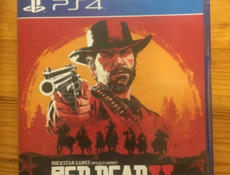 Диски PS4-PS5 Red dead redemption 2 и UFC 5