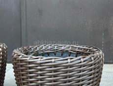Кашпо из ротанга