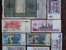 БАНКНОТЫ💶СТАРЫЕ-ДЕНЬГИ💶КОЛЛЕКЦИЯ💶