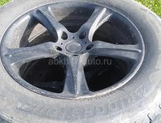 18 диски на бмвx5 с шинами 