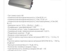 Усилитель 4х канальный Продам легендарный американский Усилитель Hifonics ZX6400, Старая школа с чистейшим звуком, на транзисторах SANKEN. Таких больше не делают.