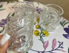 Хрустальные стаканы. 
