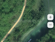 Участок на реке 90 соток по дороге на Рицу