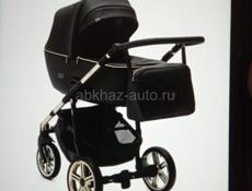 Коляска кожаная 