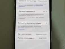 Айфон 16 128 г черный 