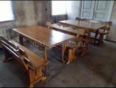 Столы лавочки любого размера
