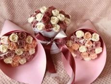 Шоколадные букеты из бельгийского шоколада 🍫