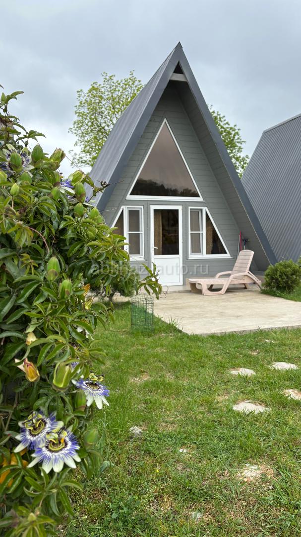 Сдаю деревянный дом A-frame 