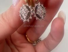 Серьги с бриллиантами 