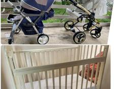 Продаются 2 коляски и кровать детская