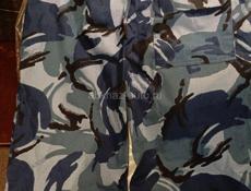 Форма Камуфляж, 3 разных комплекта, зима и лето. С раскраской, синий