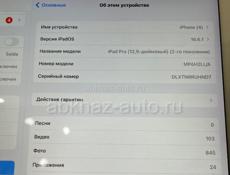 iPad Pro 12,9-дюймовый (256 Гб) 