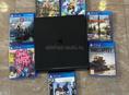 Продаю PlayStation 4 slim пс 4 (1TB) с 7 играми 