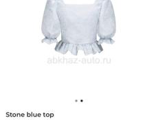Продается Элегантный топ в винтажом стиле ab’itu (Stone Blue Top)