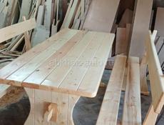 столы ручной работы из дерева 
