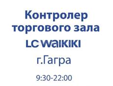 Охранник-контроллер торгового зала в магазин LC Waikiki, Гагра
