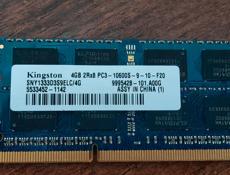 Оперативная память для ноутбука DDR3 2ГБ и 4ГБ