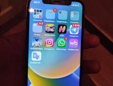 iphone X akb85%——64г