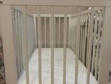 Детская кровать для новорожденных и до 4-5 лет