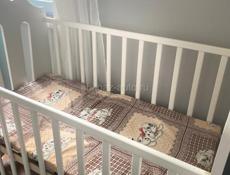 Продается кровать 0+ до 3-4 лет