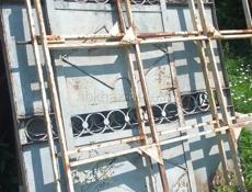 Швеллера б.у 10дм  столбы профтруба 8см12см