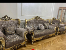 Продам Раскладной диван с креслами 
