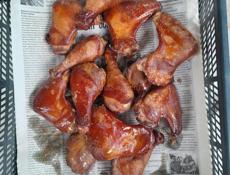 Капченая мясо рыба 