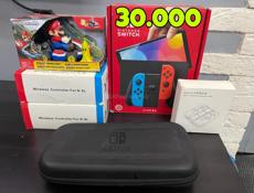 Приставка NINTENDO SWITCH OLED 64+ 256 GB прошитая / PlayStation 