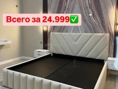 Кровать мягкая 160/200 по акции без подъемного механизма 