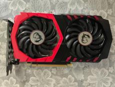 Видеокарта MSI GeForce GTX 1050 Ti Gaming X 4 gb / продаю/ видюха