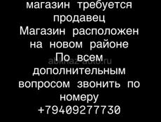 Требуется продавец в продуктовый магазин 