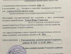 ЦАНДРИПШ. 6 соток земли 