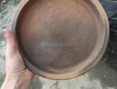 Глиняные тарелки 