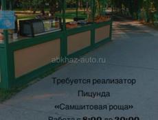 Срочно ищем  реализатора,общительная и коммуникабельная 