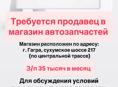 Продавец автозапчастей