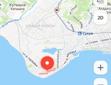 Участок на маяке у  моря 