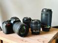 Фотоаппарат Nikon D5600 + 4 объектива