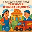 Требуются технички и водители 