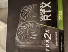 Игровая видеокарта rtx 3060 2x ventus oc