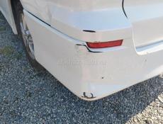 Бампер альфард задний