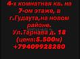 Продам квартиру 