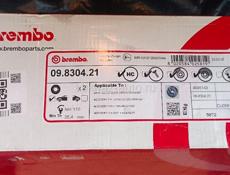 Опорные диски "brembo" для w210