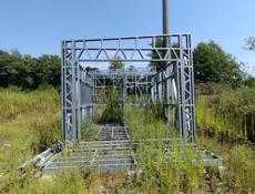 ЛСТК каркас в сборе 7010×4000м. 