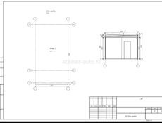 ЛСТК каркас в сборе 7010×4000м. 
